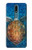 S1249 Blue Sea Turtle Funda Carcasa Case para Nokia 2.4