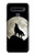 S1981 Wolf Howling at The Moon Funda Carcasa Case para LG K41S