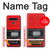 S3204 Red Cassette Recorder Graphic Funda Carcasa Case para LG K41S