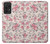 S3095 Vintage Rose Pattern Funda Carcasa Case para Samsung Galaxy A52, Galaxy A52 5G