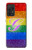 S2899 Rainbow LGBT Gay Pride Flag Funda Carcasa Case para Samsung Galaxy A72, Galaxy A72 5G