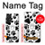 S2904 Dog Paw Prints Funda Carcasa Case para Samsung Galaxy A72, Galaxy A72 5G