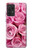 S2943 Pink Rose Funda Carcasa Case para Samsung Galaxy A72, Galaxy A72 5G