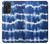 S3671 Blue Tie Dye Funda Carcasa Case para Samsung Galaxy A72, Galaxy A72 5G