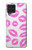 S2214 Pink Lips Kisses Funda Carcasa Case para Samsung Galaxy F62