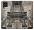 S3416 Eiffel Tower Blueprint Funda Carcasa Case para Samsung Galaxy F62