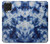 S3439 Fabric Indigo Tie Dye Funda Carcasa Case para Samsung Galaxy F62