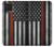 S3472 Firefighter Thin Red Line Flag Funda Carcasa Case para Samsung Galaxy F62