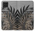 S3692 Gray Black Palm Leaves Funda Carcasa Case para Samsung Galaxy F62