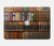 S3154 Bookshelf Funda Carcasa Case para MacBook Air 13″ - A1932, A2179, A2337