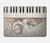 S3390 Music Note Funda Carcasa Case para MacBook Air 13″ - A1932, A2179, A2337