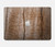 S0599 Wood Graphic Printed Funda Carcasa Case para MacBook Pro 15″ - A1707, A1990
