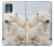 S3373 Polar Bear Hug Family Funda Carcasa Case para Motorola Edge S