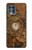 S3401 Clock Gear Steampunk Funda Carcasa Case para Motorola Edge S