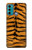 S0576 Tiger Skin Funda Carcasa Case para Motorola Moto G60, G40 Fusion