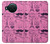 S2885 Paris Pink Funda Carcasa Case para Nokia X10