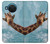 S3680 Cute Smile Giraffe Funda Carcasa Case para Nokia X20