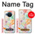 S3705 Pastel Floral Flower Funda Carcasa Case para Nokia X20