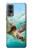 S1377 Ocean Sea Turtle Funda Carcasa Case para OnePlus Nord 2 5G