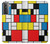 S3814 Piet Mondrian Line Art Composition Funda Carcasa Case para Samsung Galaxy S21 5G
