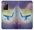 S3802 Dream Whale Pastel Fantasy Funda Carcasa Case para Samsung Galaxy Note 20 Ultra, Ultra 5G