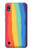 S3799 Cute Vertical Watercolor Rainbow Funda Carcasa Case para Samsung Galaxy A10