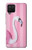 S3805 Flamingo Pink Pastel Funda Carcasa Case para Samsung Galaxy A12