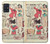 S3820 Vintage Cowgirl Fashion Paper Doll Funda Carcasa Case para Samsung Galaxy A51 5G