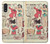 S3820 Vintage Cowgirl Fashion Paper Doll Funda Carcasa Case para Samsung Galaxy A01