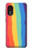 S3799 Cute Vertical Watercolor Rainbow Funda Carcasa Case para Samsung Galaxy Xcover 5