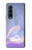 S3823 Beauty Pearl Mermaid Funda Carcasa Case para Samsung Galaxy Z Fold 3 5G