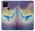 S3802 Dream Whale Pastel Fantasy Funda Carcasa Case para Google Pixel 5