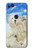 S3794 Arctic Polar Bear in Love with Seal Paint Funda Carcasa Case para Google Pixel 2
