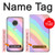 S3810 Pastel Unicorn Summer Wave Funda Carcasa Case para Motorola Moto G7, Moto G7 Plus