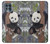 S3793 Cute Baby Panda Snow Painting Funda Carcasa Case para Motorola Edge S