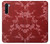 S3817 Red Floral Cherry blossom Pattern Funda Carcasa Case para OnePlus Nord