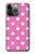 S2358 Pink Polka Dots Funda Carcasa Case para iPhone 13 Pro