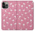 S2858 Pink Flamingo Pattern Funda Carcasa Case para iPhone 13 Pro