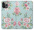 S3494 Vintage Rose Polka Dot Funda Carcasa Case para iPhone 13 Pro