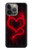 S3682 Devil Heart Funda Carcasa Case para iPhone 13 Pro