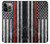 S3687 Firefighter Thin Red Line American Flag Funda Carcasa Case para iPhone 13 Pro