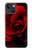 S2898 Red Rose Funda Carcasa Case para iPhone 13 mini