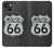 S3207 Route 66 Sign Funda Carcasa Case para iPhone 13 mini