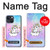 S3256 Cute Unicorn Cartoon Funda Carcasa Case para iPhone 13 mini