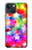 S3292 Colourful Disco Star Funda Carcasa Case para iPhone 13 mini