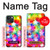 S3292 Colourful Disco Star Funda Carcasa Case para iPhone 13 mini