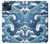 S3751 Wave Pattern Funda Carcasa Case para iPhone 13 mini