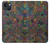 S3815 Psychedelic Art Funda Carcasa Case para iPhone 13 mini