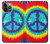 S1870 Tie Dye Peace Funda Carcasa Case para iPhone 13 Pro Max