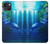 S0385 Dolphin Funda Carcasa Case para iPhone 13